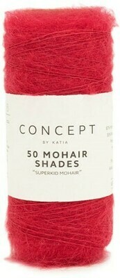 50 Mohair Shades 44 - Briljantrood