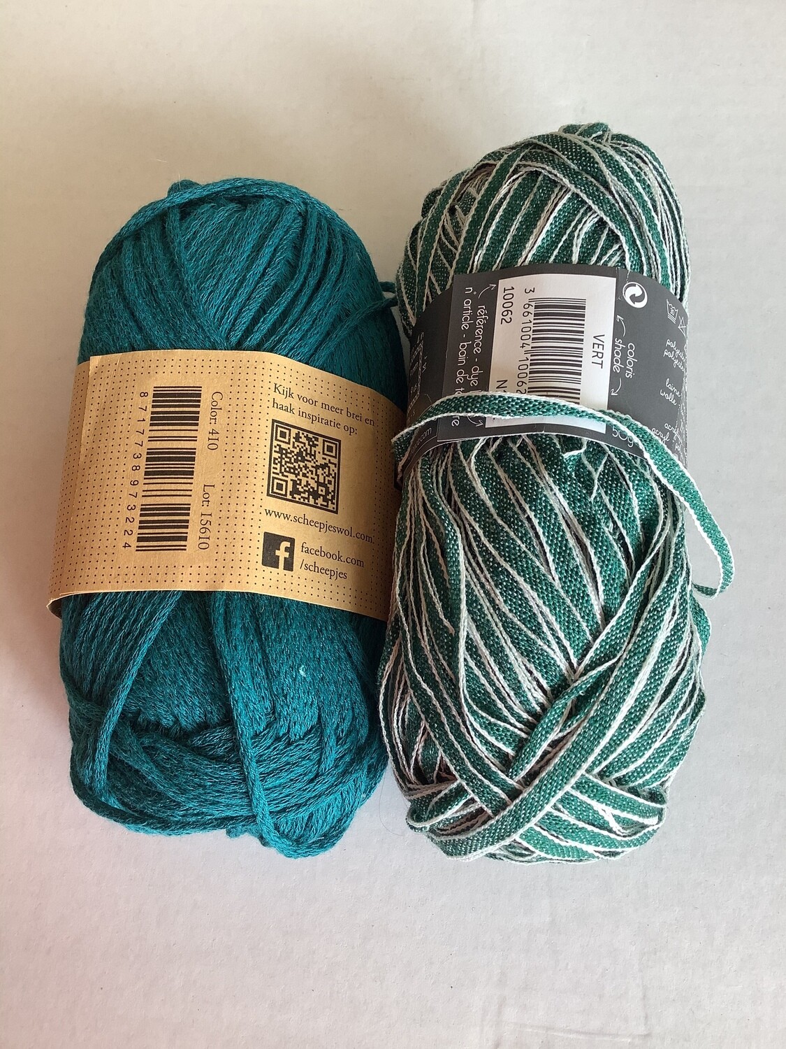 Zomerse granny tas, Kleuren: Groen