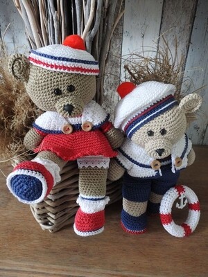 Haakpakket Funny Bears Rody &amp; Amy