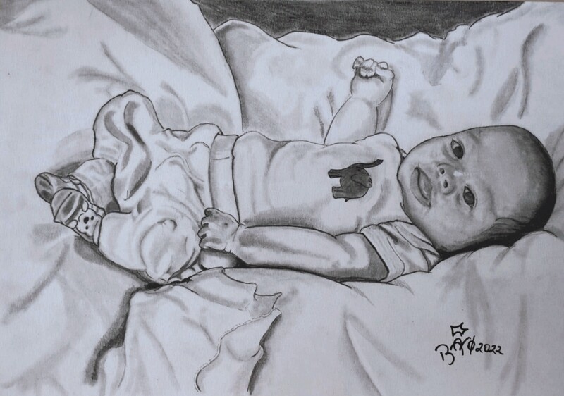 Portrait Schwarz-weiß
