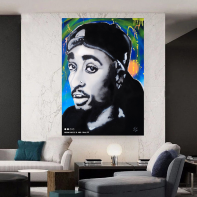 2pac Graffiti