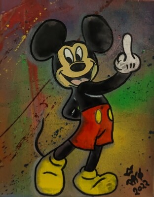 Mickey Mouse Pop Art