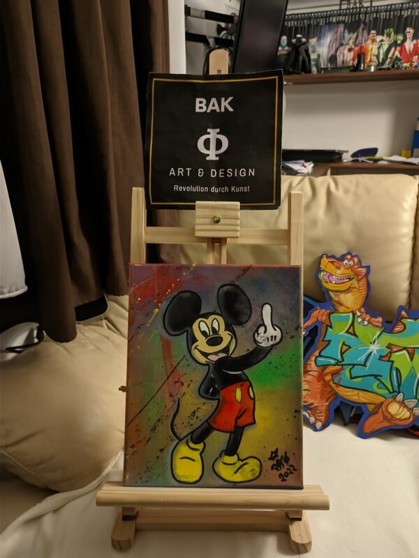 Mickey Mouse Pop Art