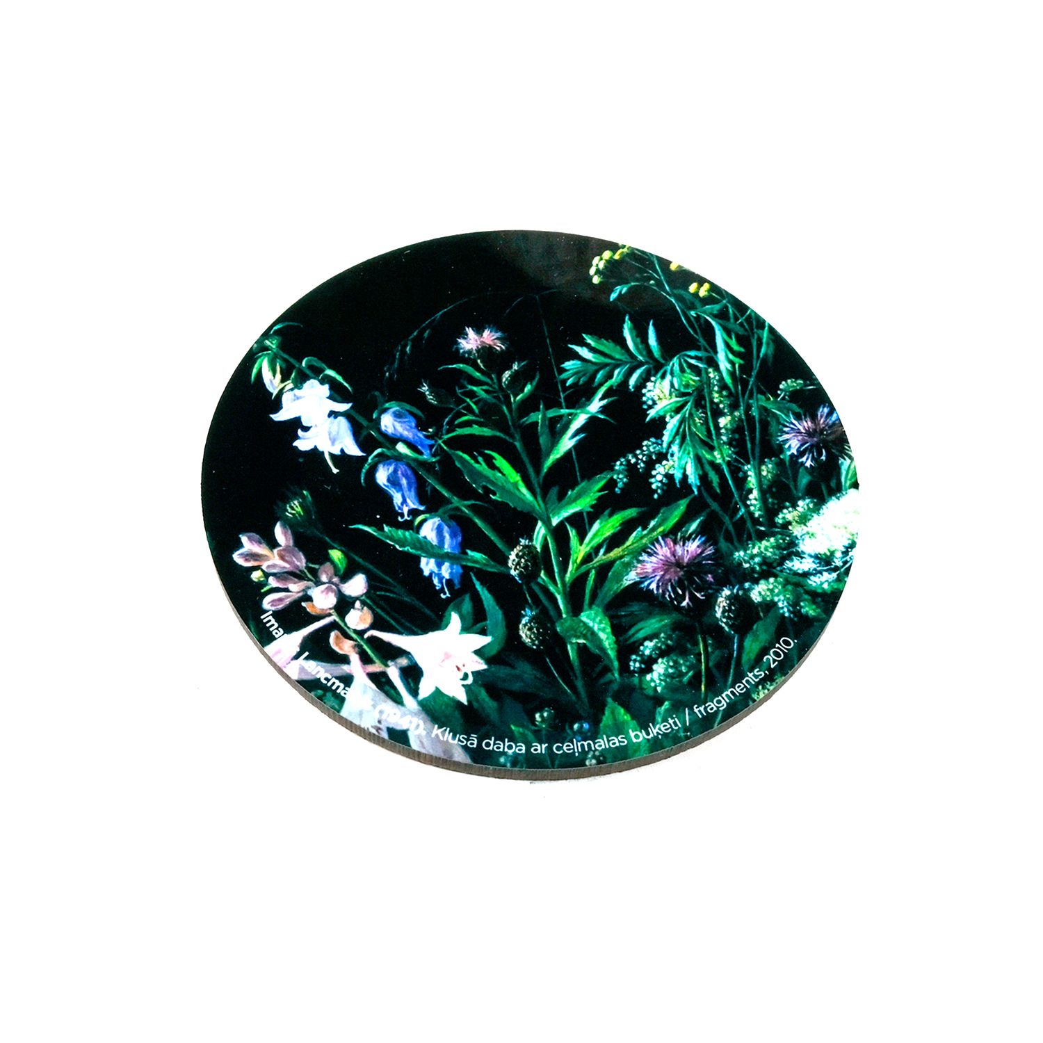 Paliktnis. I. Lancmanis, Klusā daba ar ceļmalas buķeti