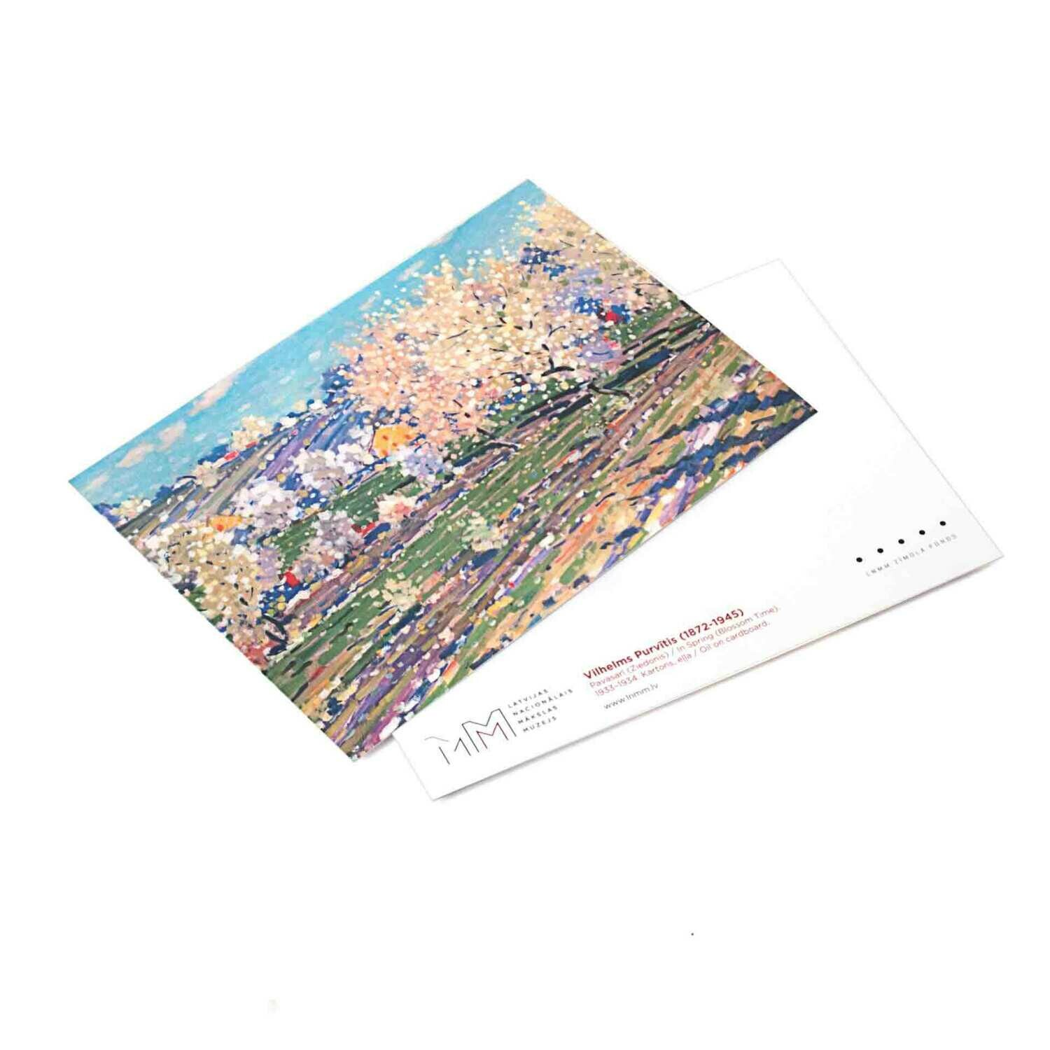 Atklātne. V. Purvītis, Pavasarī (Ziedonis)