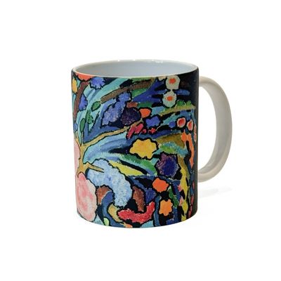 Krūze. Ģ. Eliass. Vāze ar puķēm.