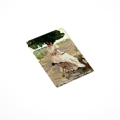 Magnēts. J. Valters, Sieviete baltā