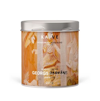 Kafija “Patvērums vienradzim. Georga Barkāna tekstildarbi”