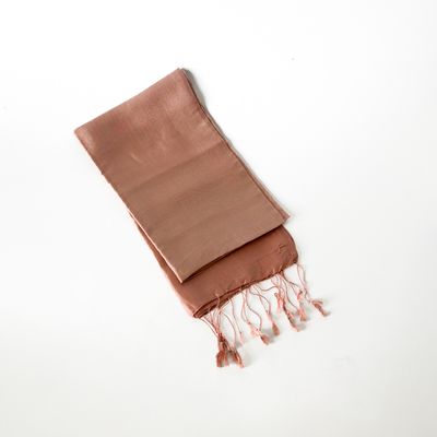 Zīda šalle. Laša rozā. Krama Heritage.