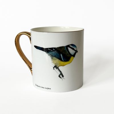 Porcelāna krūze. Zilzīlīte