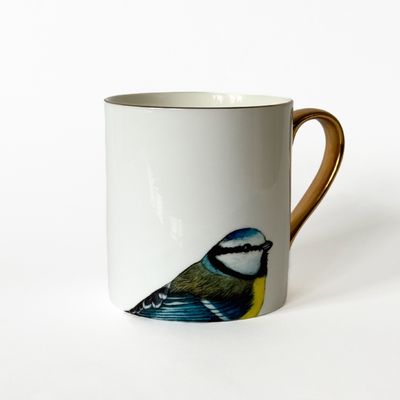 Porcelāna krūze. Zilzīlīte