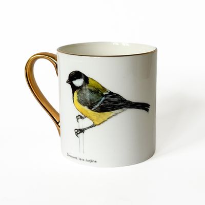 Porcelāna krūze. Zīle