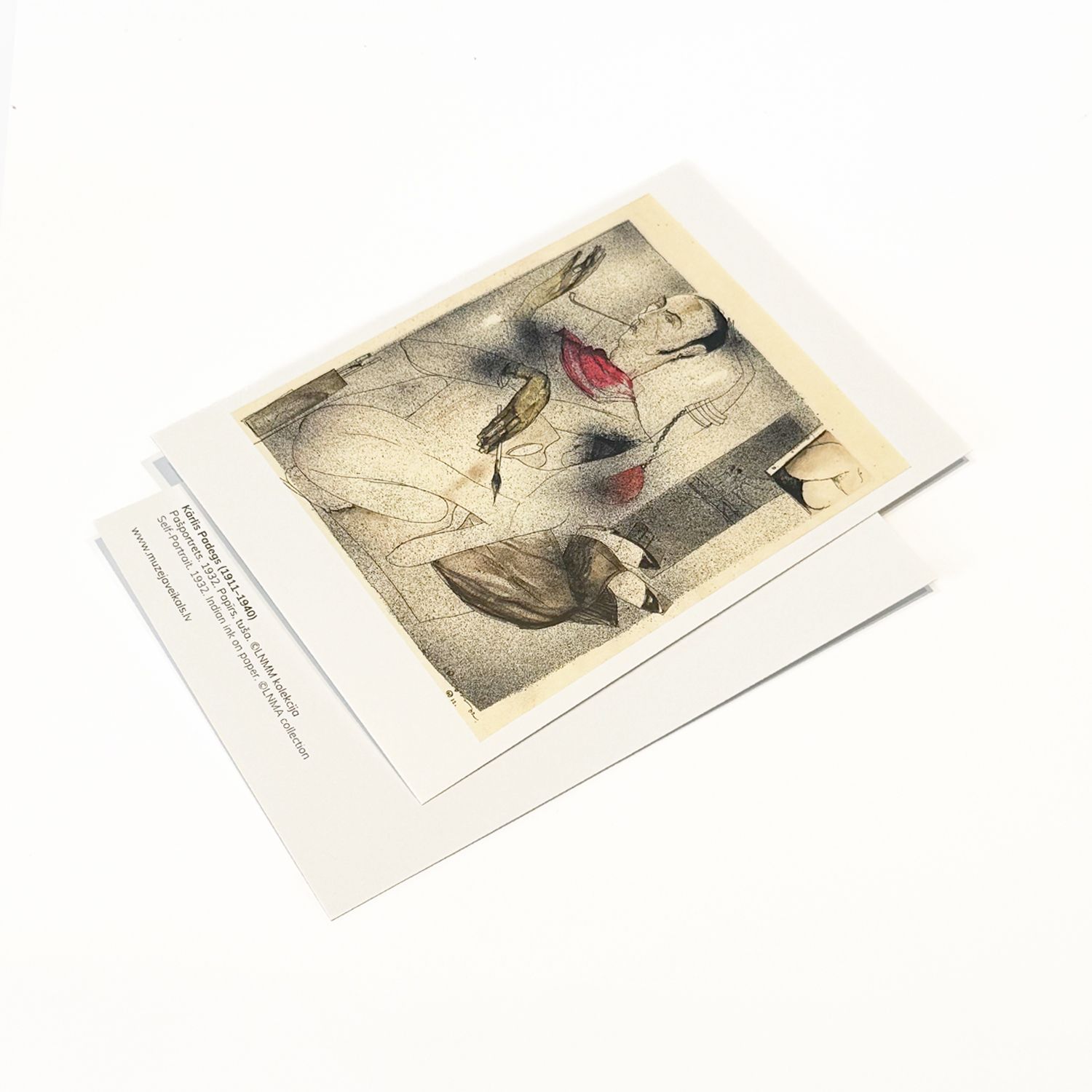 Atklātne. K. Padegs, Pašportrets