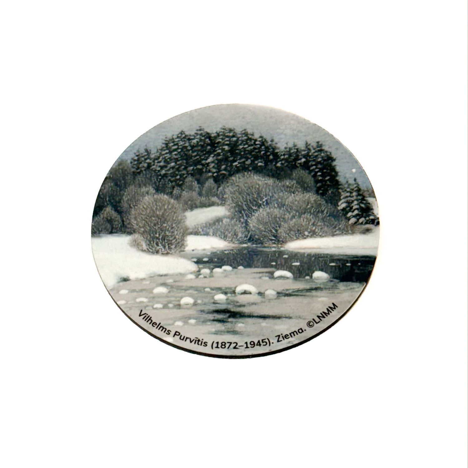 Paliktnis. V. Purvītis, Ziema