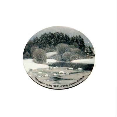 Paliktnis. V. Purvītis, Ziema