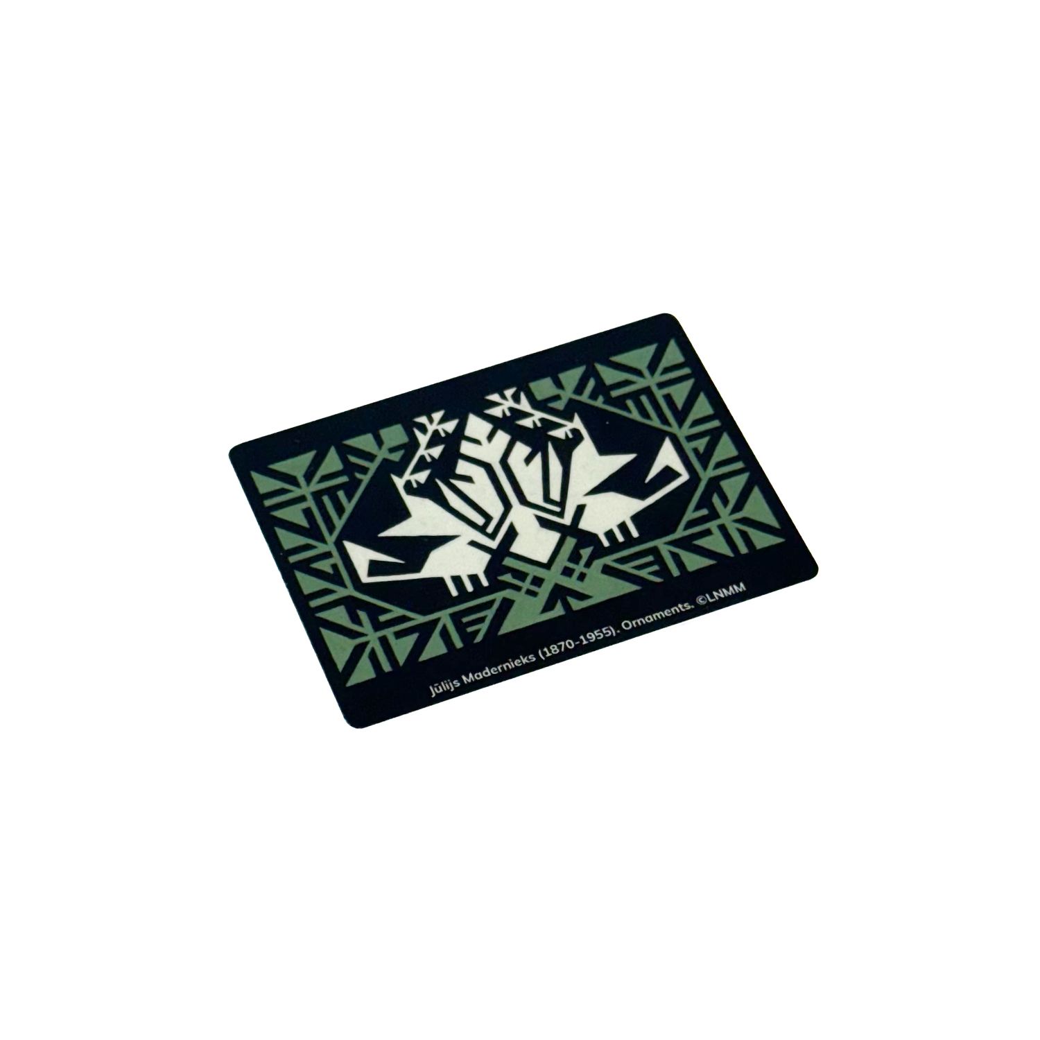 Magnēts. J. Madernieks. Ornaments