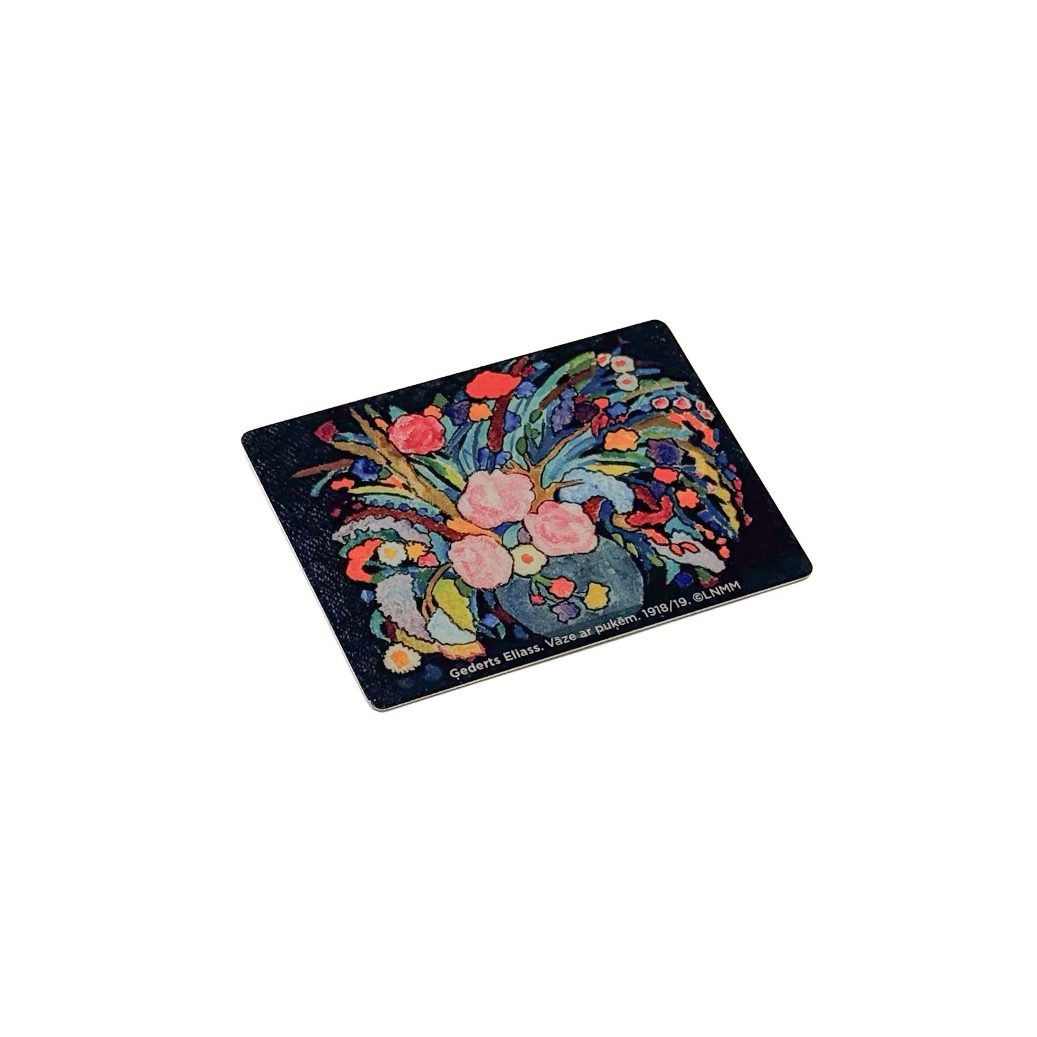 Magnēts. Ģ. Eliass, Vāze ar puķēm