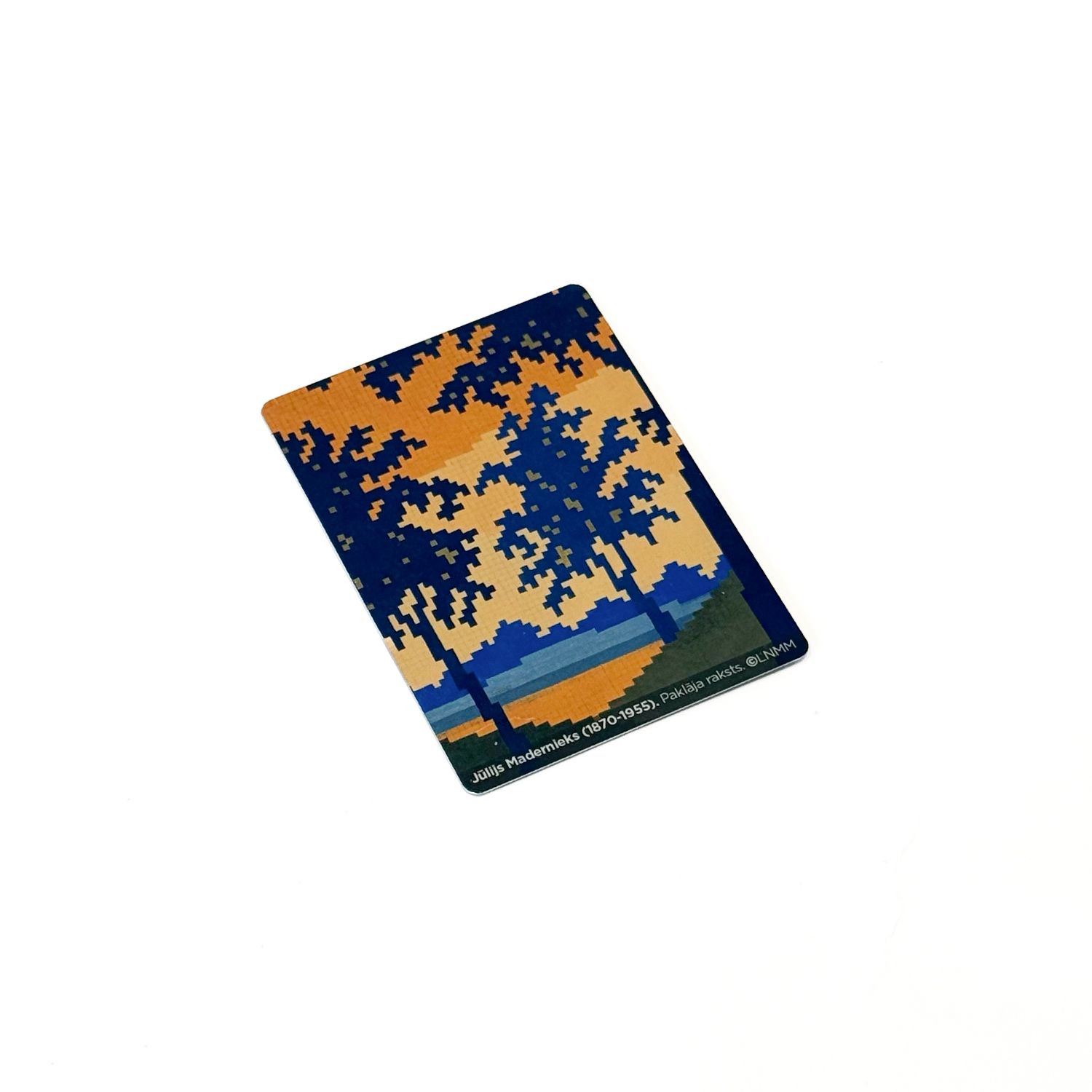 Magnēts. J. Madernieks, Paklāja raksts