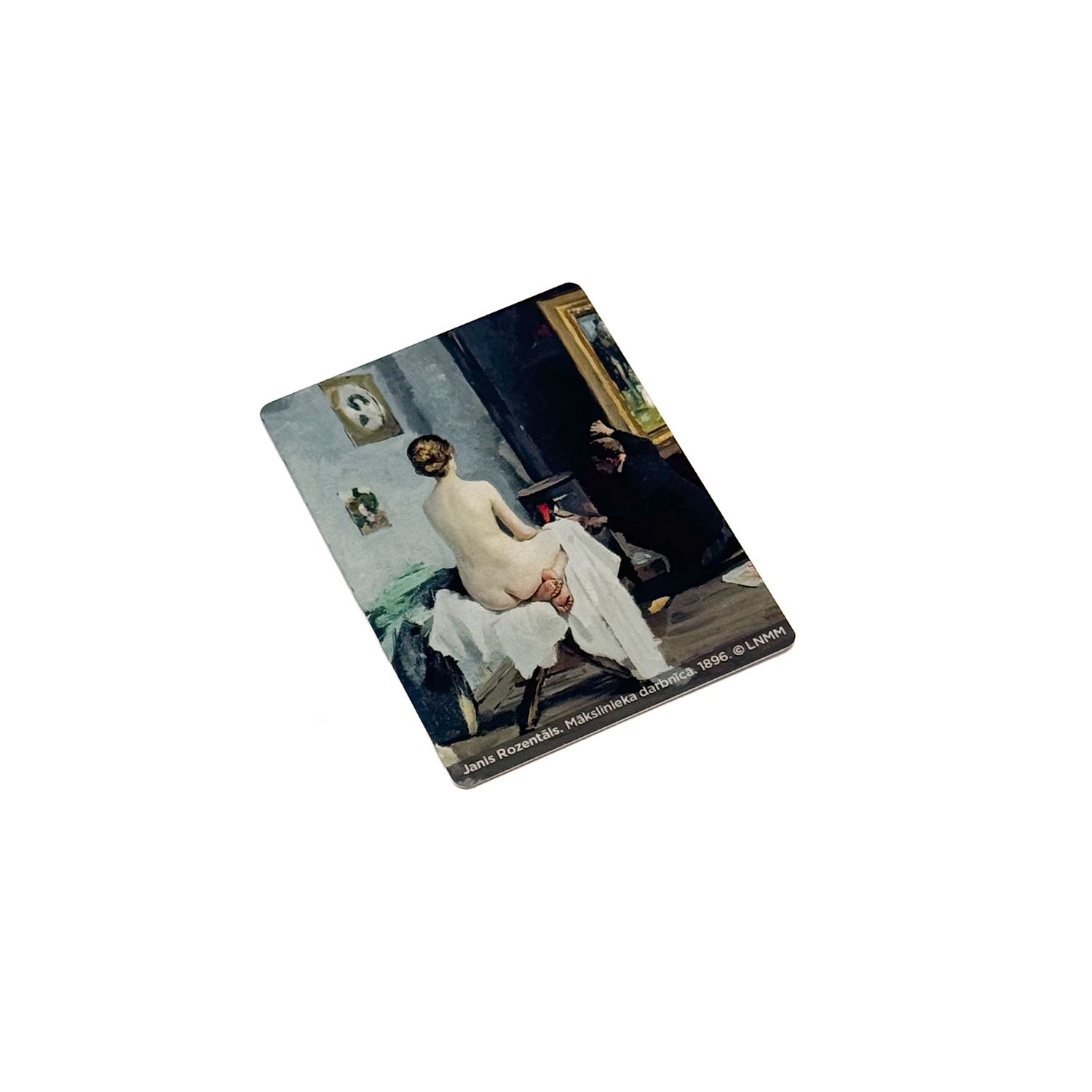 Magnēts. J. Rozentāls, Mākslinieka darbnīcā