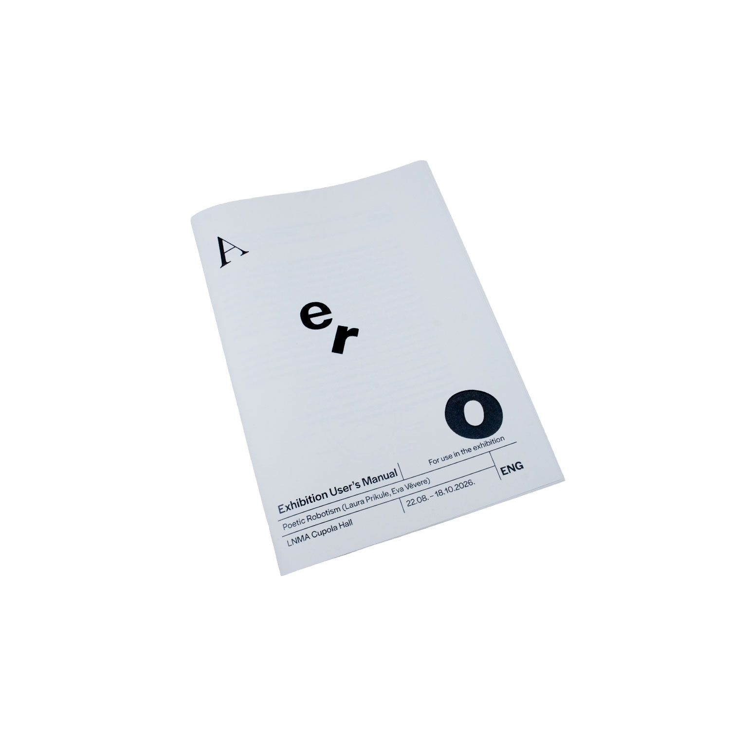 Exhibition User's Manual, AERO