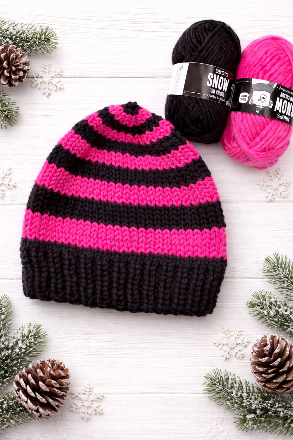 HAT knitting pattern ENG / tutorial CAPPELLO ITA