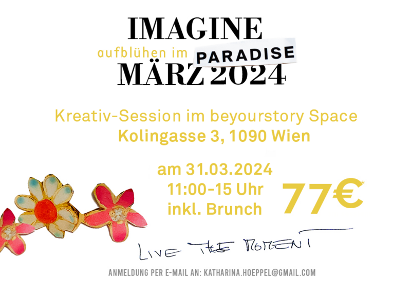 31.03.24 | KreativSession inkl. Brunch @beyourstory Space