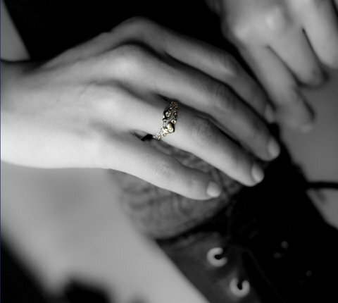 Anello ES.co Cuore in oro 750/000 (18ct)