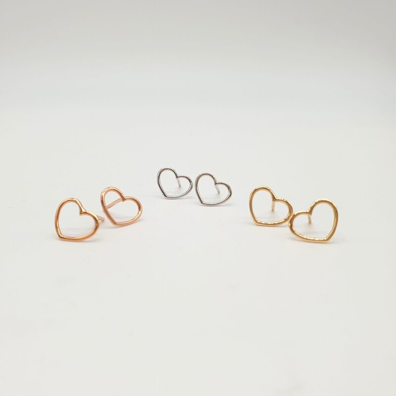 Orecchini Cuore Oro750/000 (18ct)