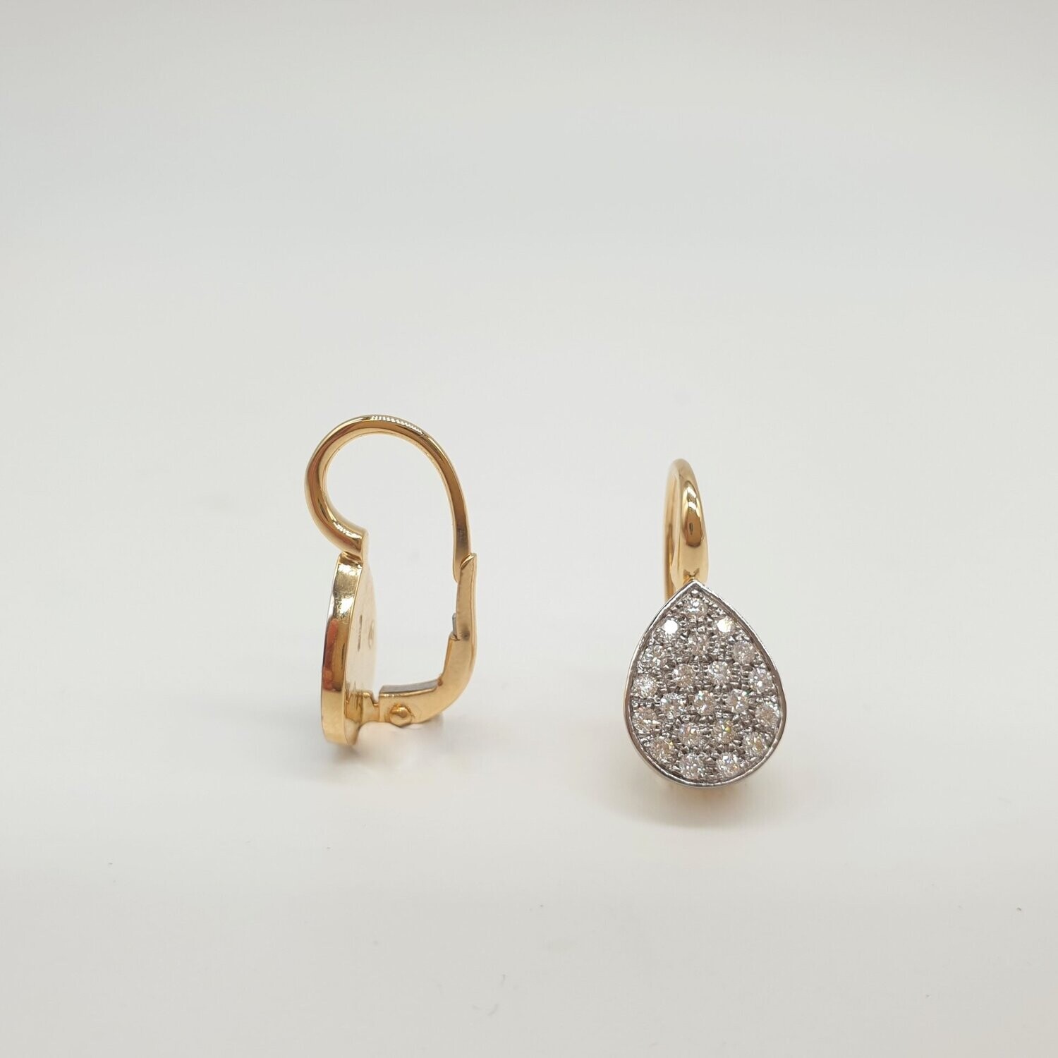 Acquista Orecchino da donna Kia in taglio Rotondo 0.336 Carati , Oro