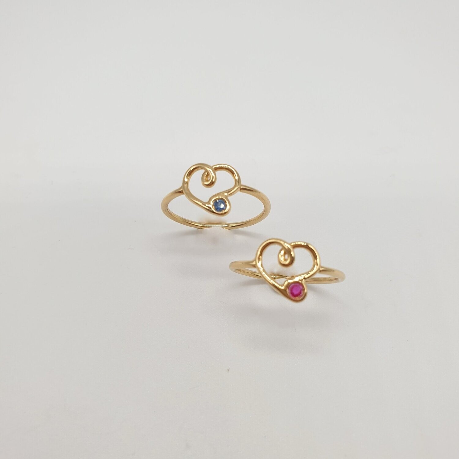 Anello Cuore Choose and Mix, ORO:: Giallo