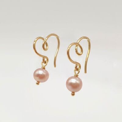 Orecchini Cuore Choose Pearl