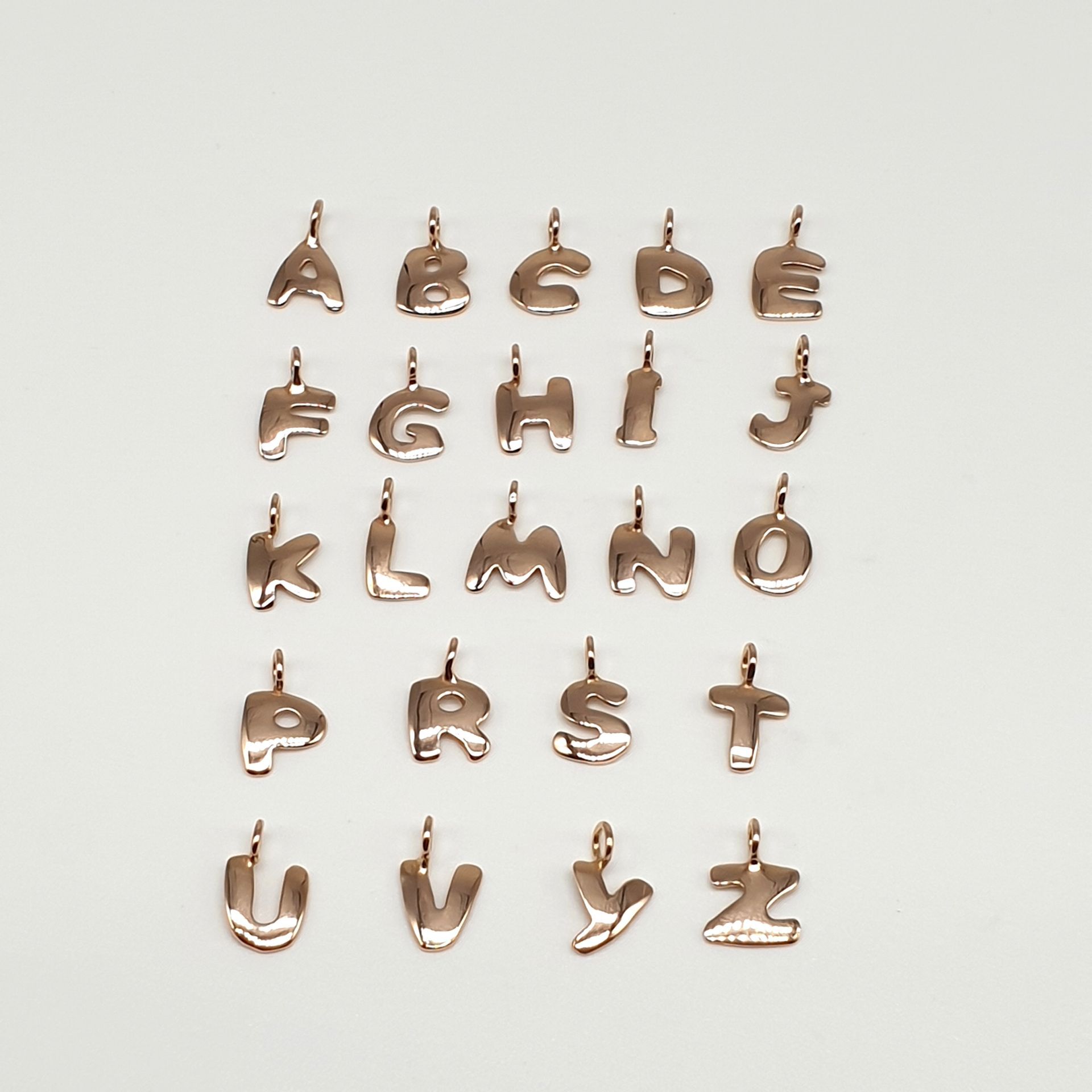 Girocollo Argento Iniziale in oro 750/000(18ct)