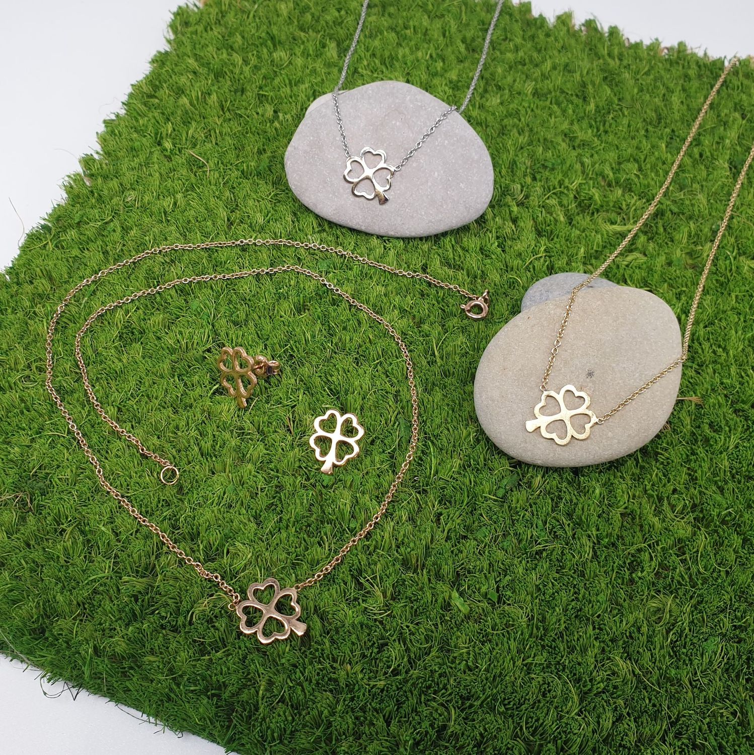 Girocollo Quadrifoglio in oro 750/000 (18ct)