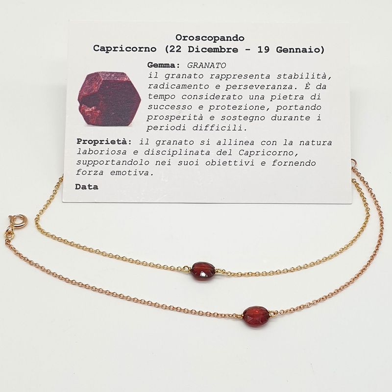 CAPRICORNO -granato