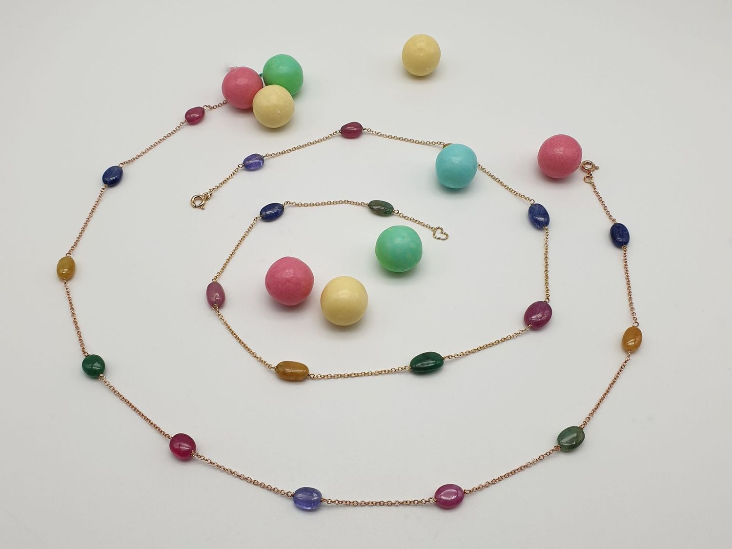 Girocollo Caramelle in Oro 18ct