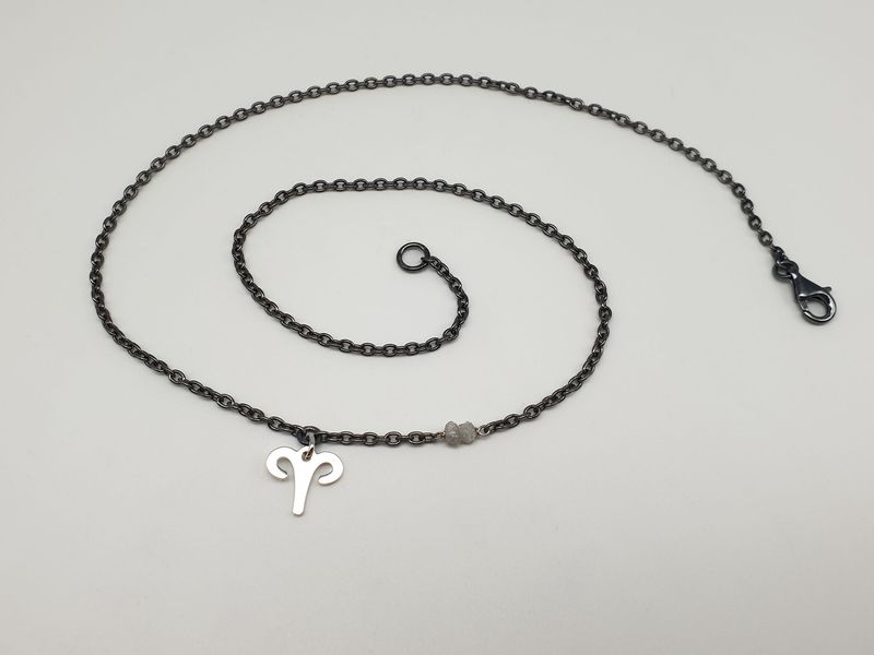 ARIETE - Diamante, Girocollo per Lui
