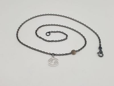 CANCRO - Adularia, Girocollo per Lui CANCRO - Adularia, Girocollo per Lui