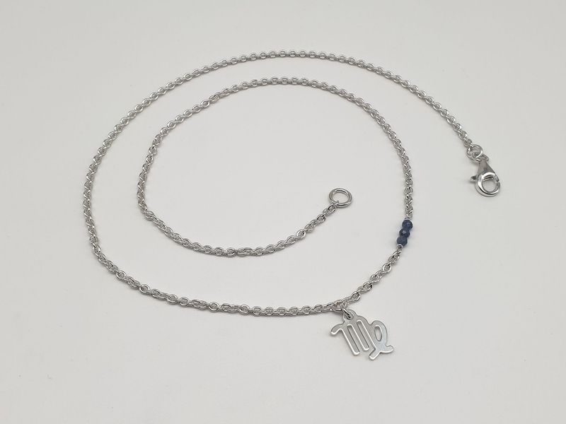 VERGINE - Zaffiro, Girocollo per Lui