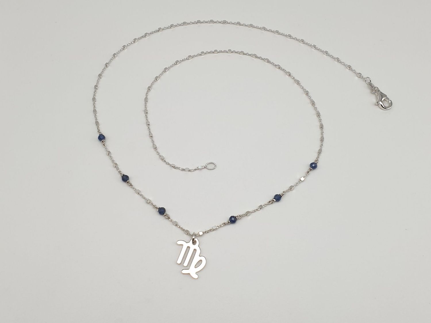 VERGINE - Zaffiro, Girocollo per Lei VERGINE - Zaffiro, Girocollo per Lei