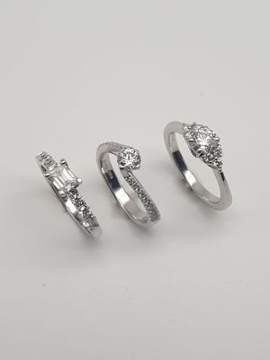 Anelli in Oro Bianco 750/000