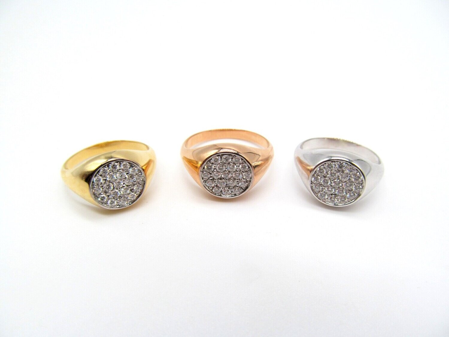 Anello da Mignolo Scudo in Oro 750/000 (18ct)
