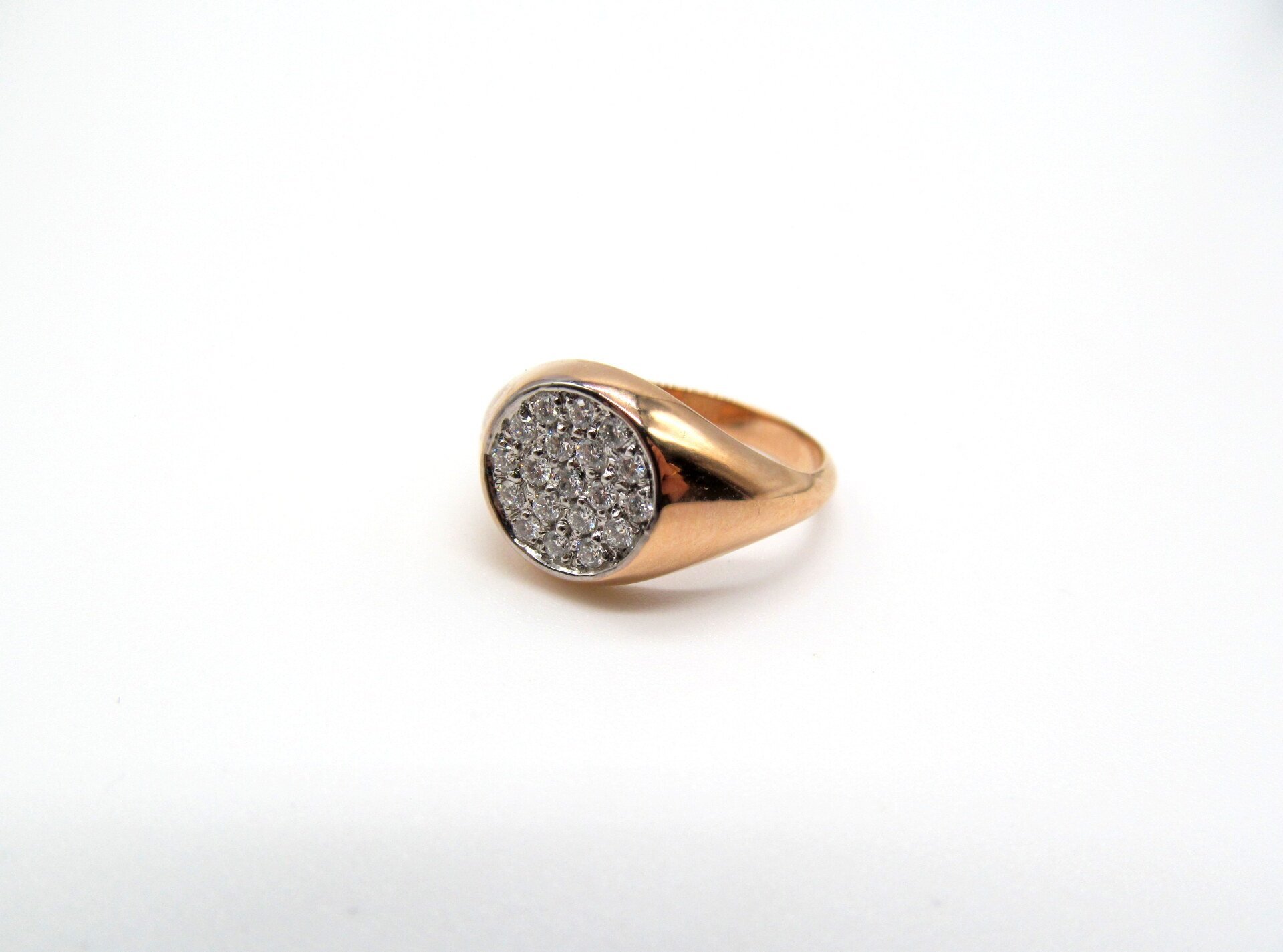 Anello da Mignolo Scudo in Oro 750/000 (18ct)