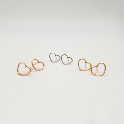 Orecchini Cuore Oro750/000 (18ct) Orecchini Cuore Oro750/000 (18ct)