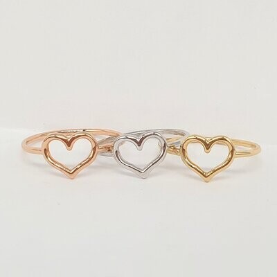 Anello Cuore in Oro 750/000 (18ct) Anello Cuore in Oro 750/000 (18ct)