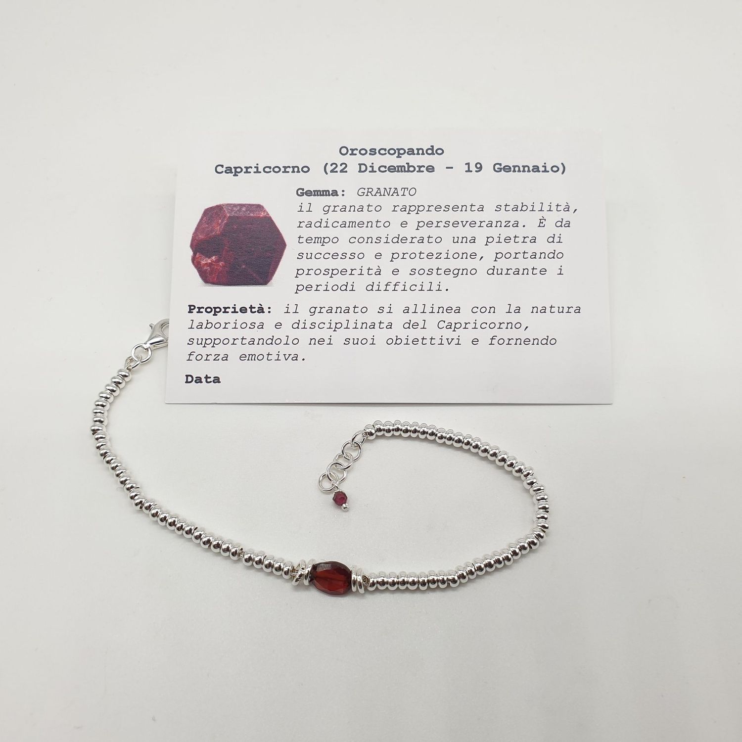 CAPRICORNO -granato