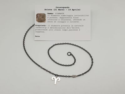 ARIETE - Diamante, Girocollo per Lui