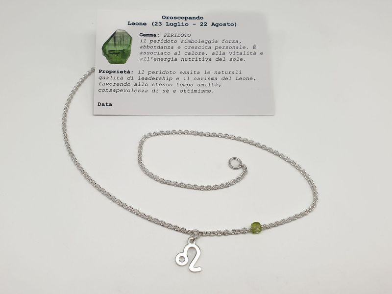 LEONE - Peridoto, Girocollo per Lui