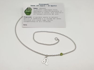 LEONE - Peridoto, Girocollo per Lui LEONE - Peridoto, Girocollo per Lui
