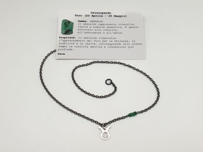 TORO - Smeraldo, Girocollo per Lui TORO - Smeraldo, Girocollo per Lui