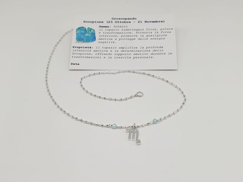 SCORPIONE - Topazio, Girocollo per Lei